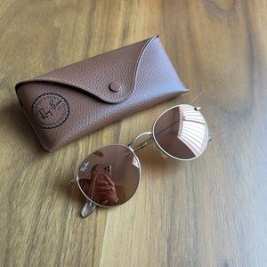 RayBands Sunglasses Round Flash Lenses